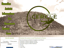 Tablet Screenshot of cercledesgrimpeurs.com